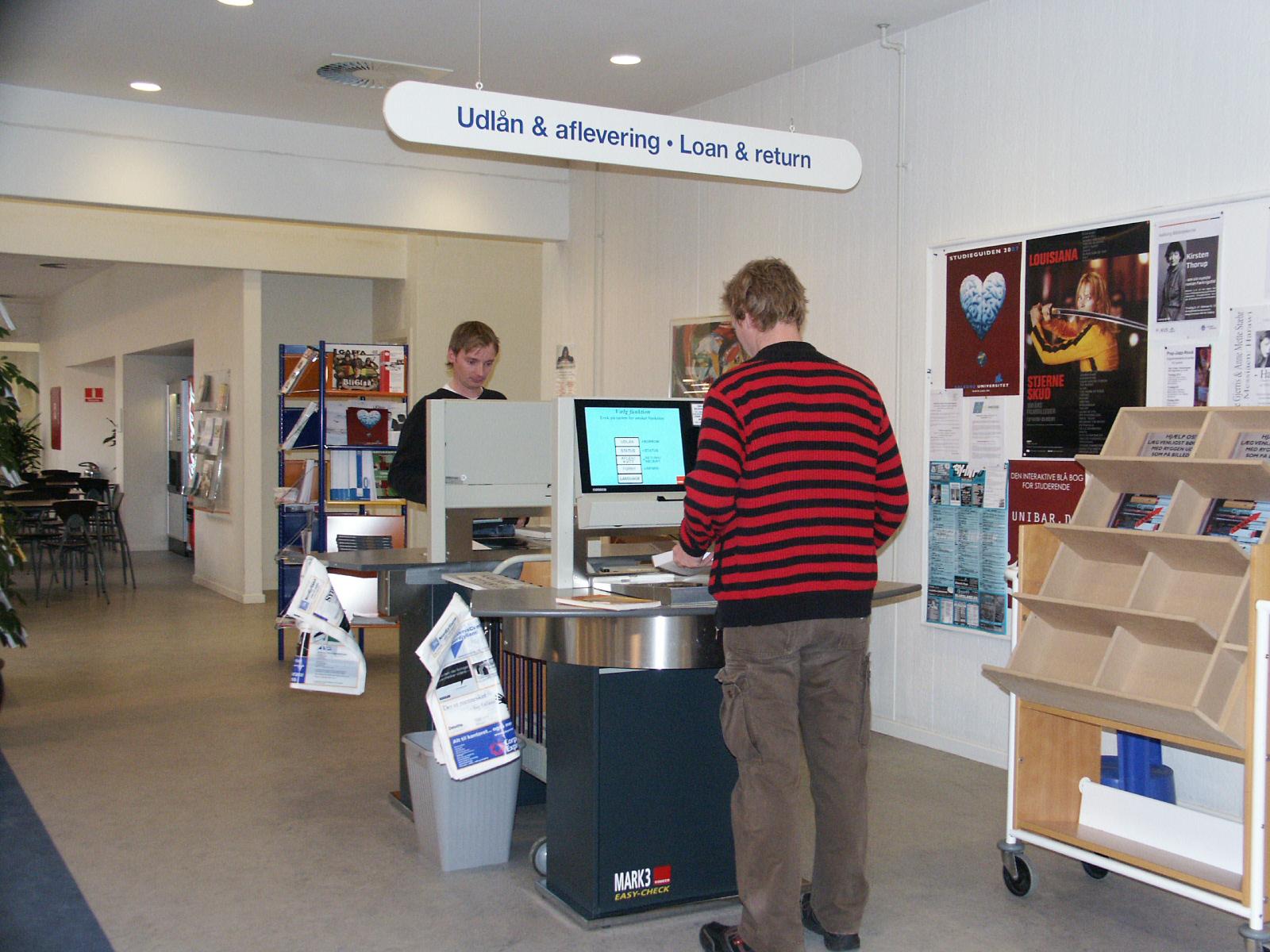 Udlånsautomater på Langagervej 2