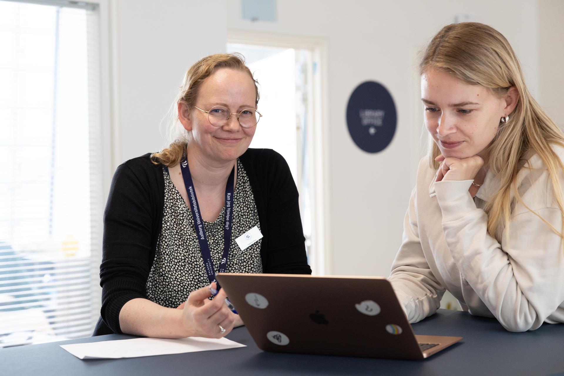 Vejledning i informationssøgning på afdelingen i København