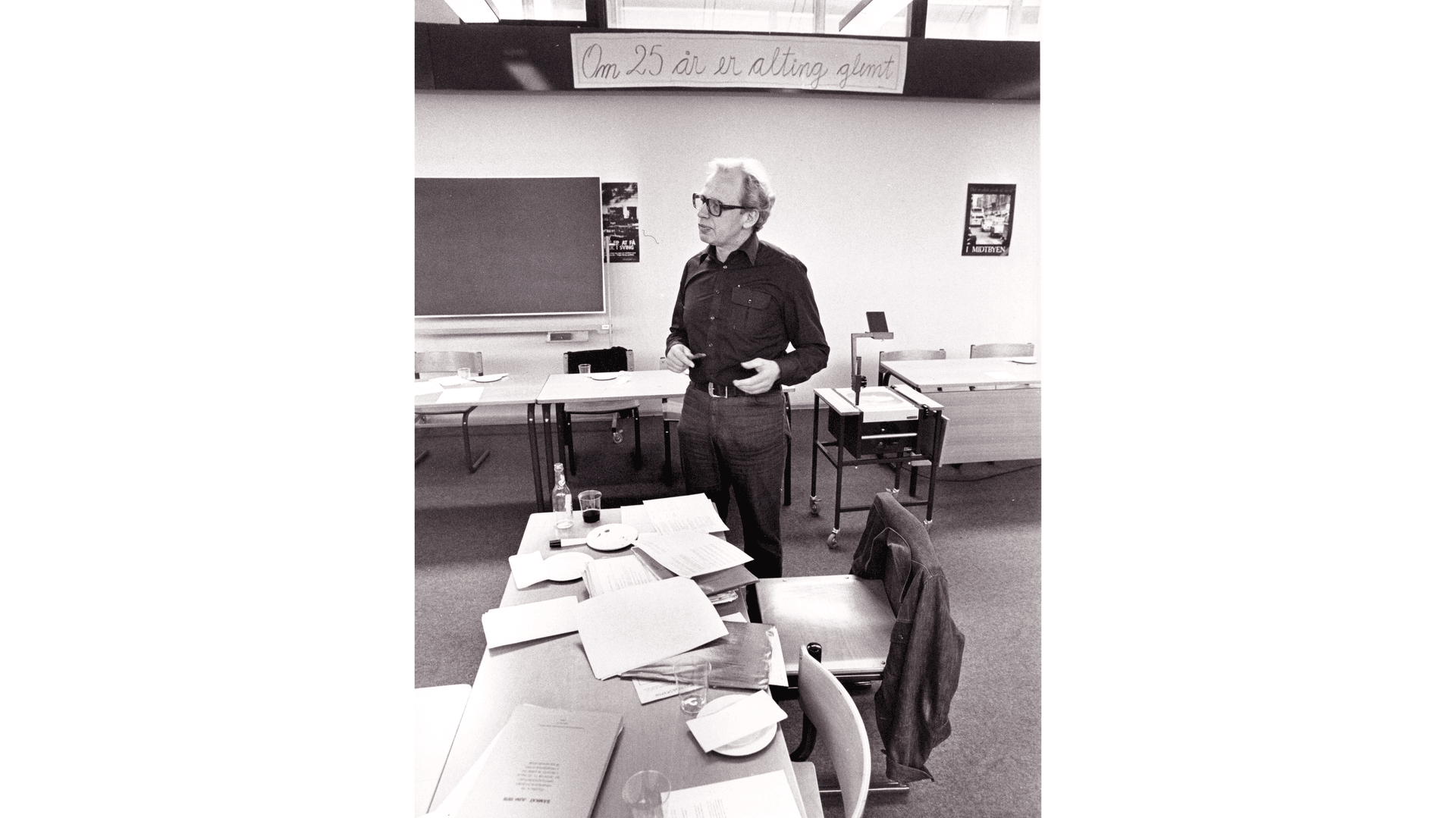 Overbibliotekar Bent Jørgensen, 1980